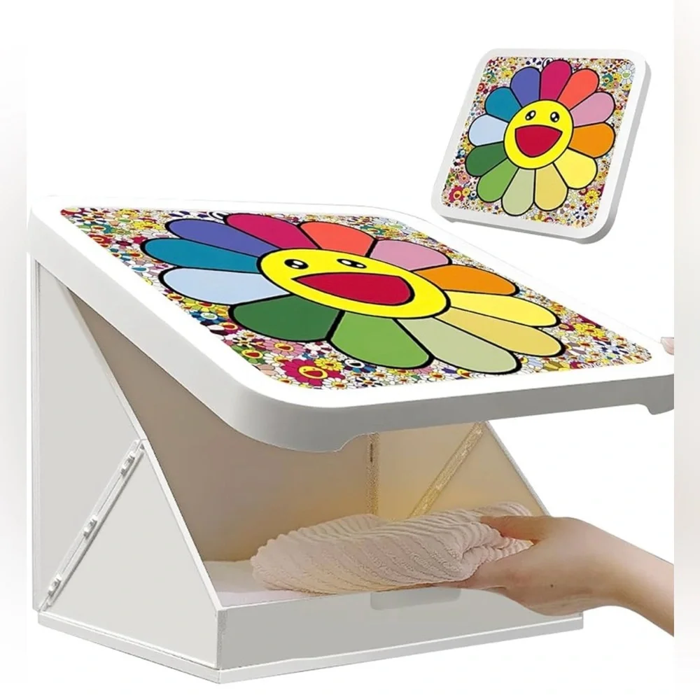NIB Foldable Bathroom Organizer Storage Box